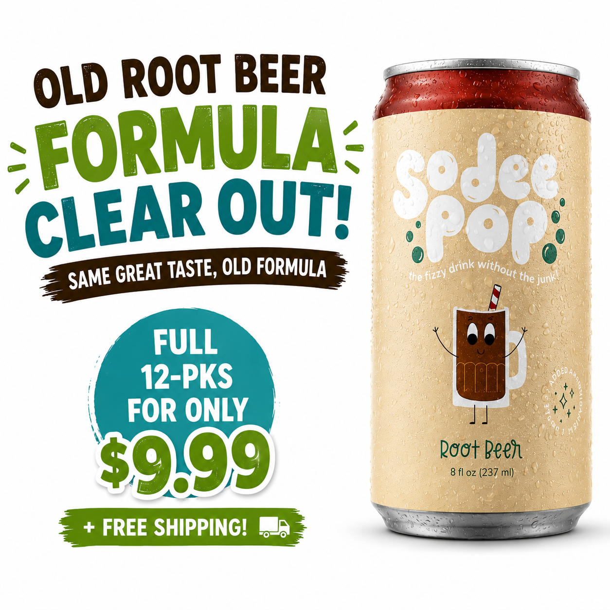 Root Beer- Old Formula Clear-Out!