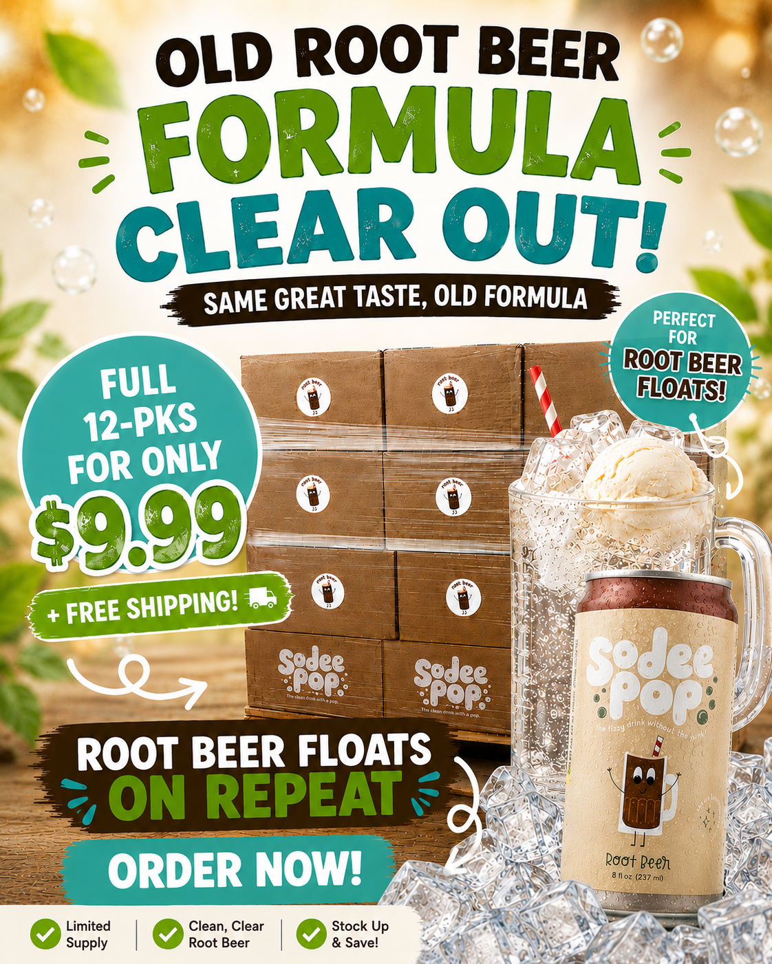Root Beer- Old Formula Clear-Out!
